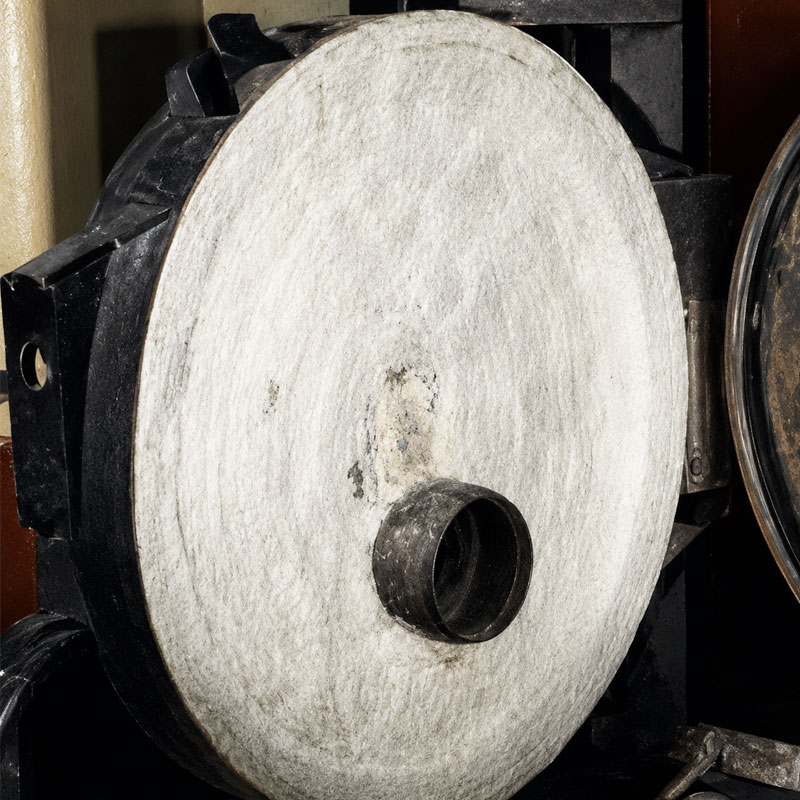 Boiler door fibre liner after installation
